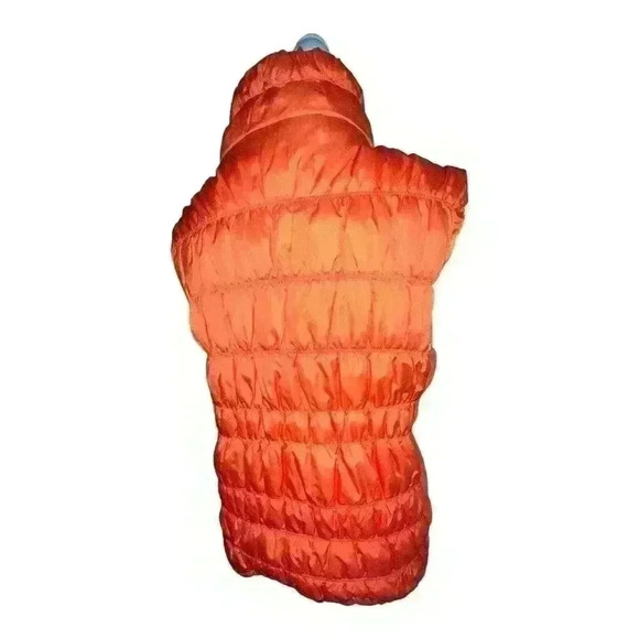 Andrew Marc Marc New York Puffer Vest Women's large orange Quilted Jacket - Picture 6 of 11